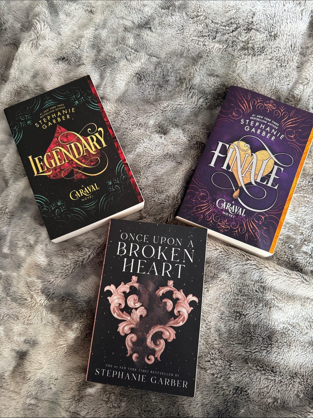 Caraval Books Legendary, OUABH, and Finale